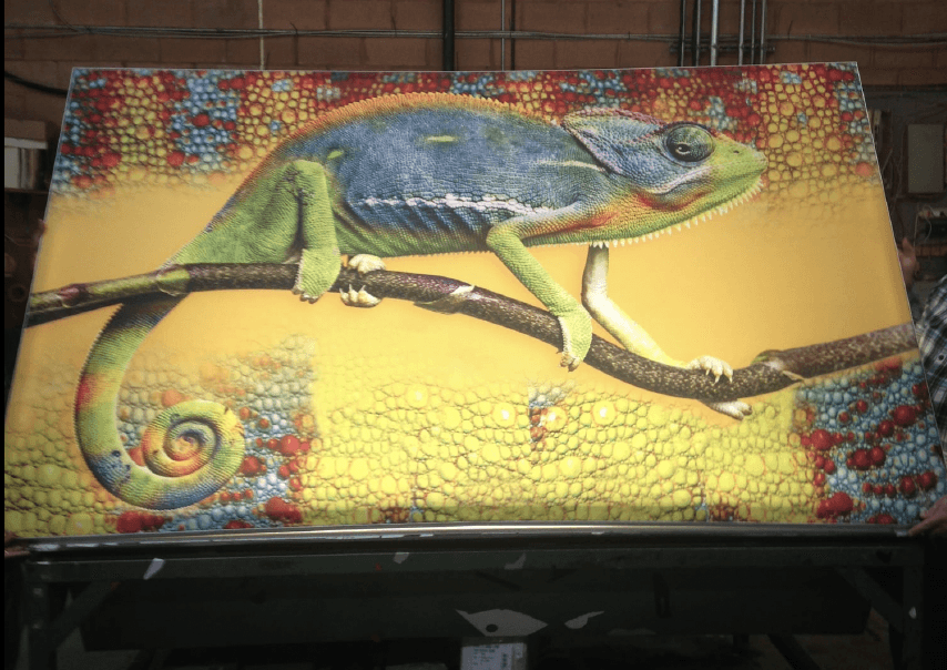 Custom Backlit cloth