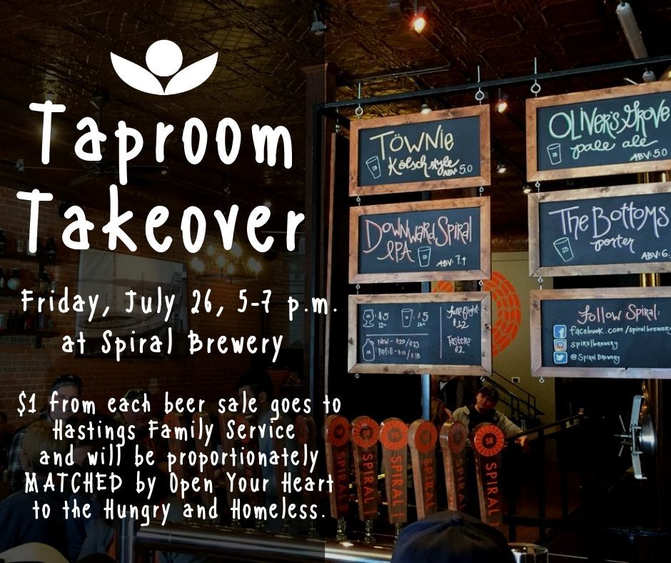 Taproom Takeover at Spiral Brewery