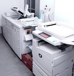Black and white copies