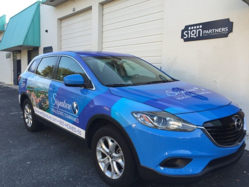 Full Car Wraps - Sign Partners Boca Raton