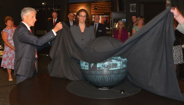 Unveiling of Magic Planet at NCM