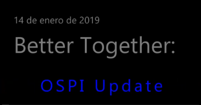 Video: OSPI Update (Spanish)