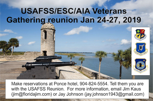 USAFSS/ESC/AIA Veterans Reunion/Gathering in Florida