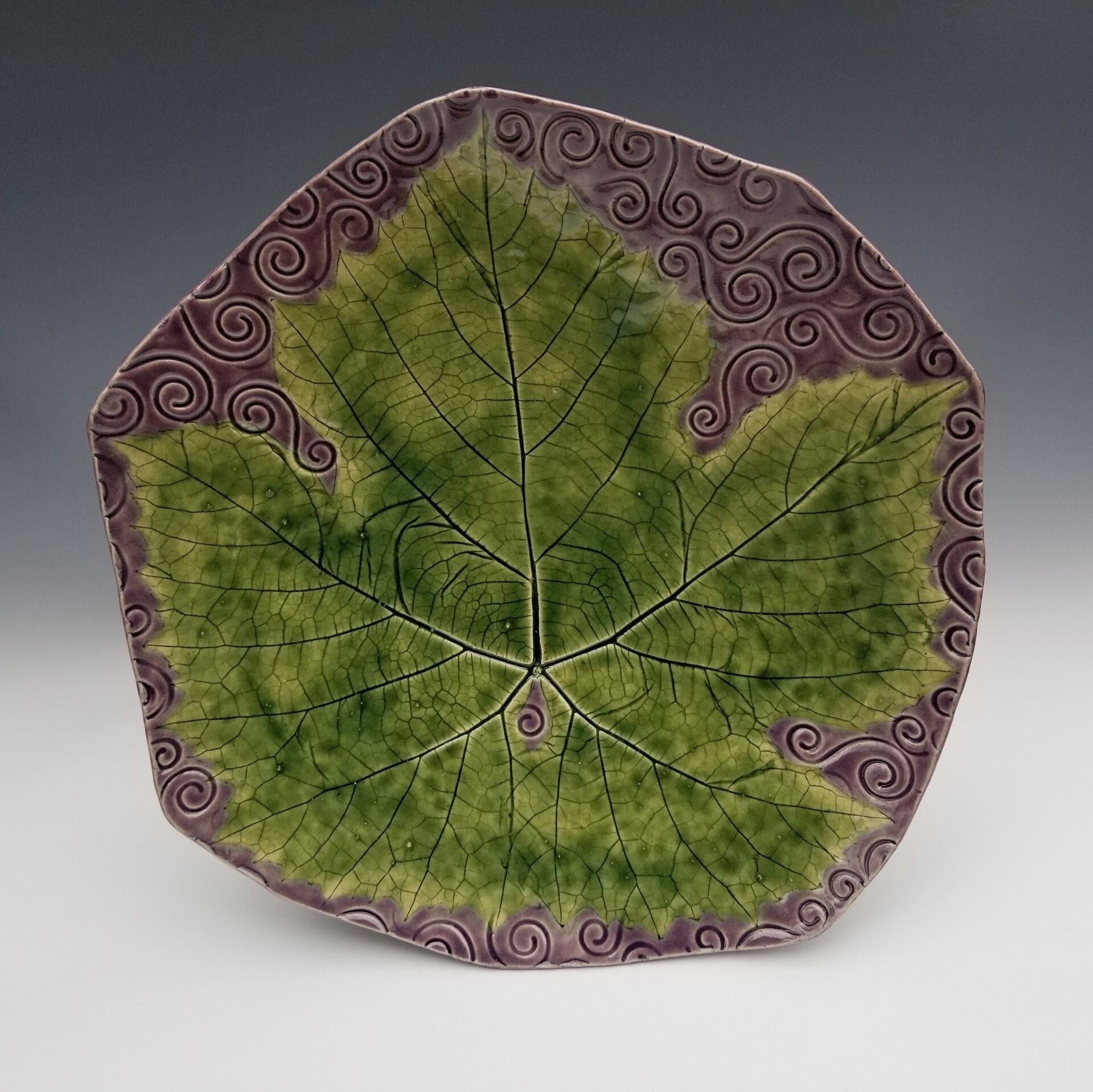 Grape Leaf Platter