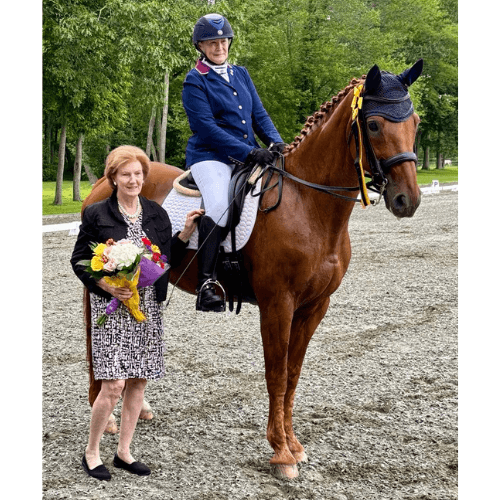 Karen Norton and Red Baron (CT)